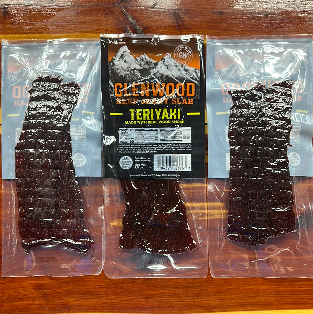 Teriyaki Jerky Sheet (3) pack