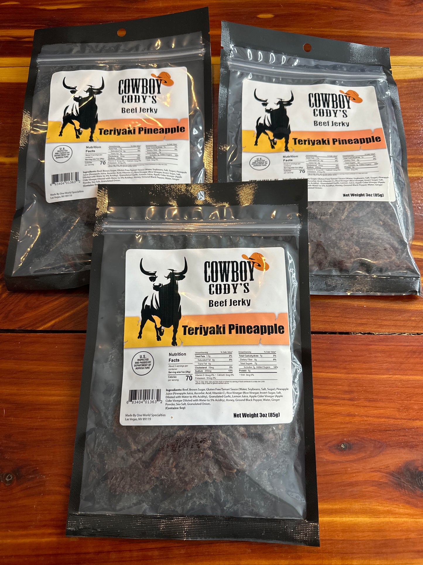 Teriyaki Pineapple (3) pack