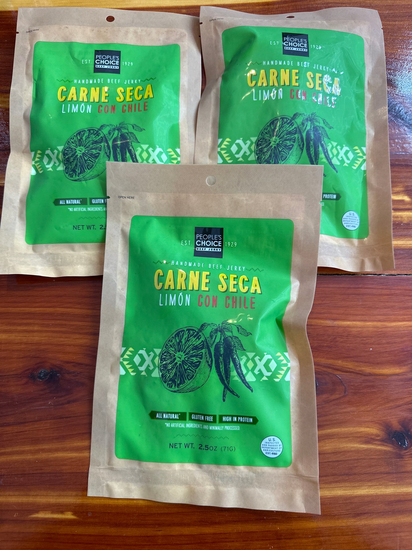Lemon Carne Seca (3) Pack