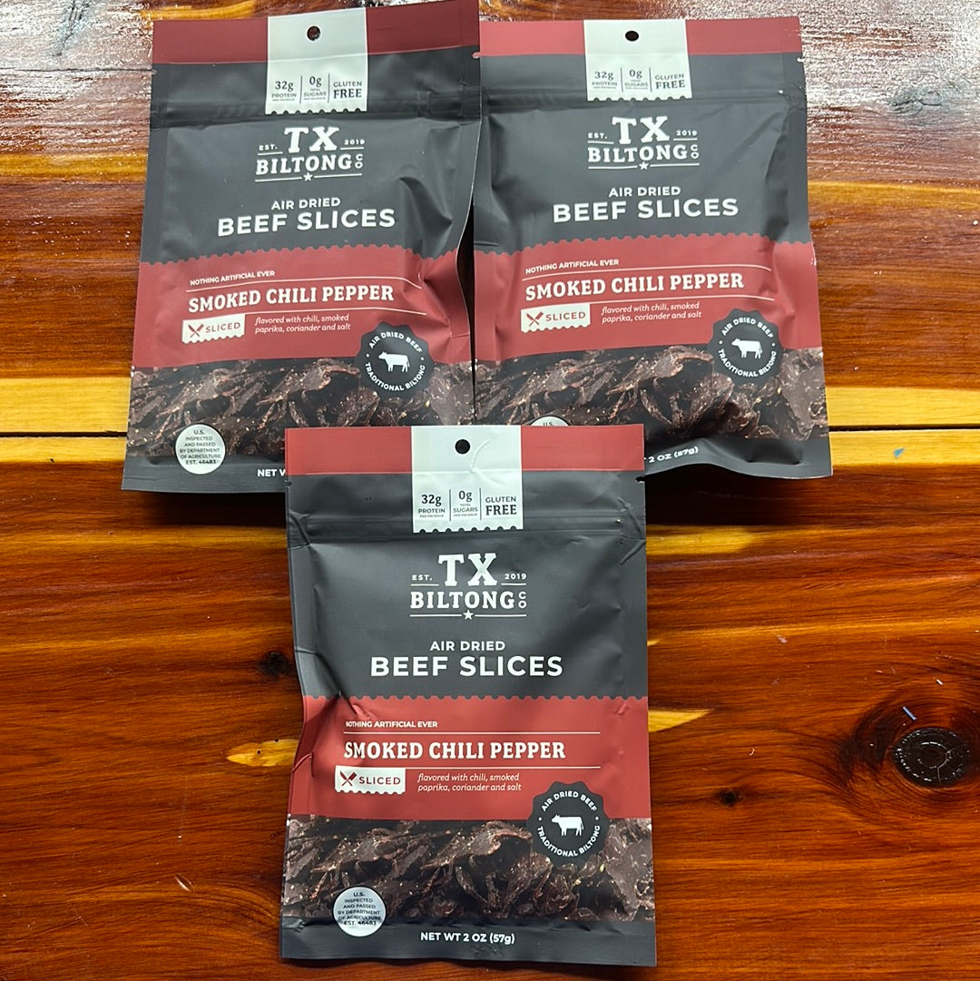 Smoked Chilli Pepper Biltong