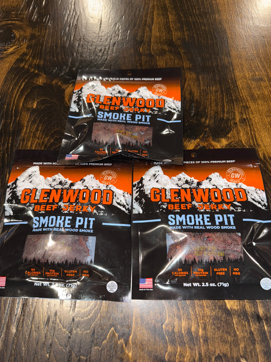 Smoke pit jerky (3) pack