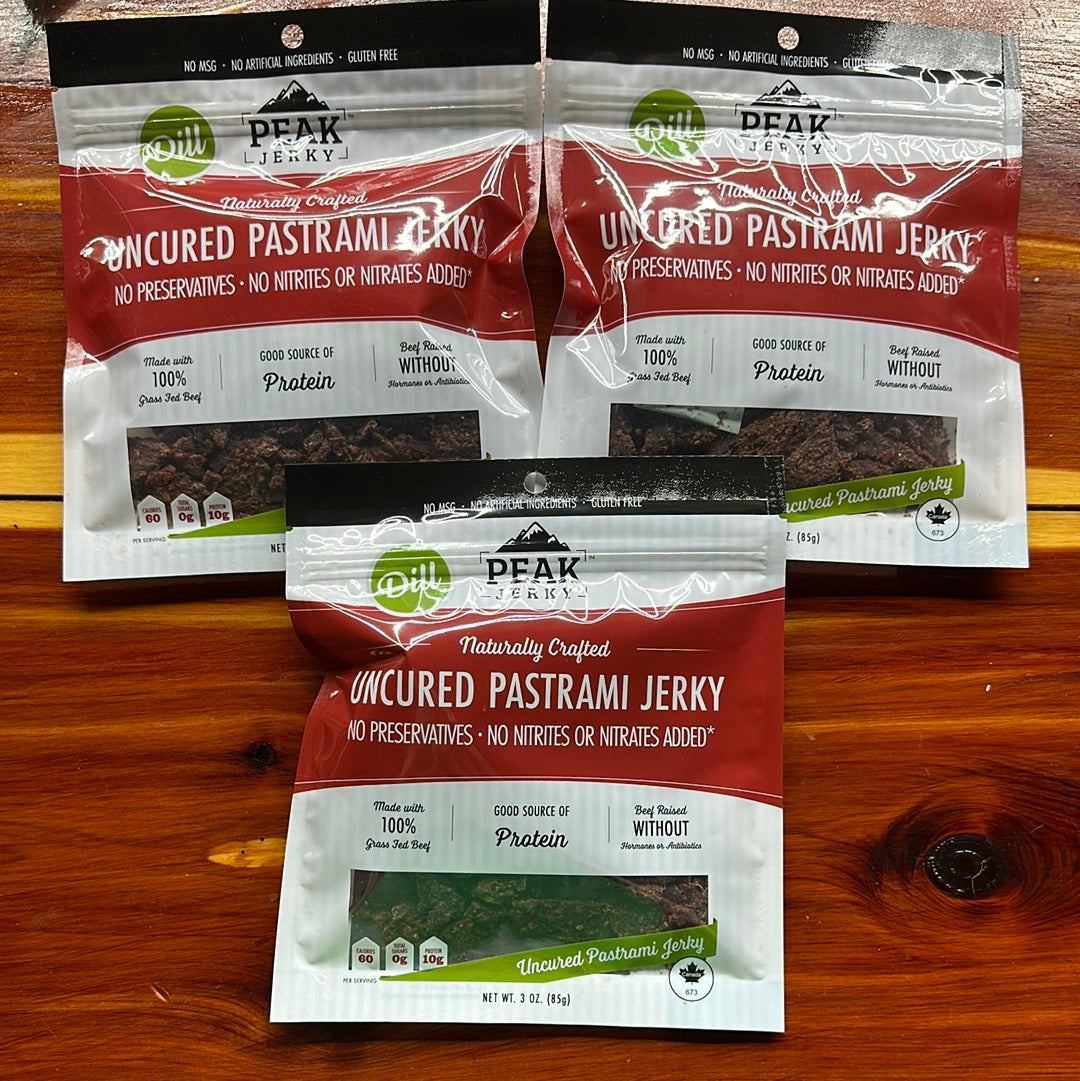Dill Pastrami Jerky