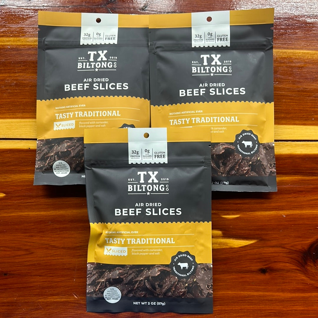 Traditional Biltong (3) pack