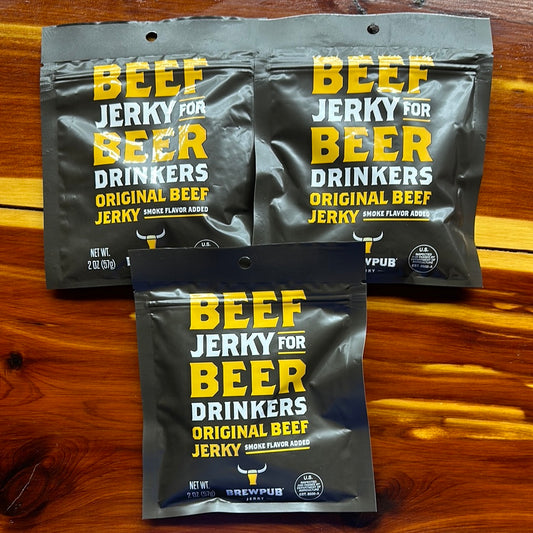 Beer Beef Jerky (3) Pack