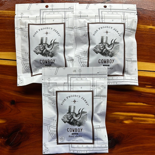 Cowboy Peppered Jerky (3) Pack